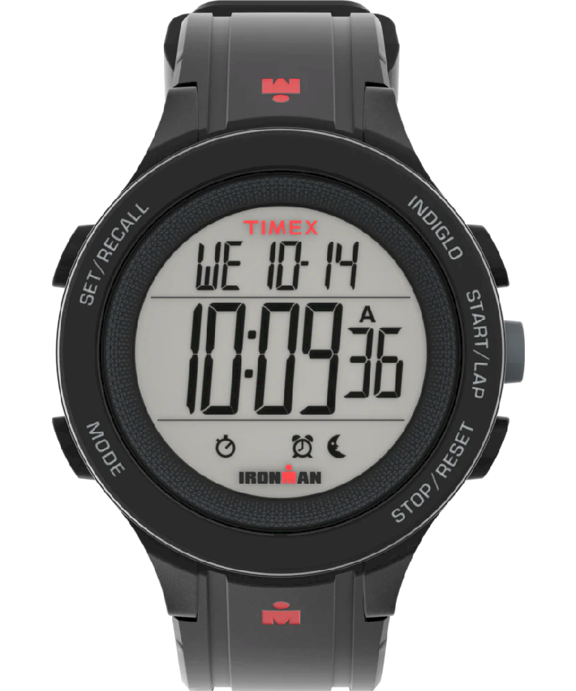 Montre Ironman, silicone noir - TW5M62800GP - Timex