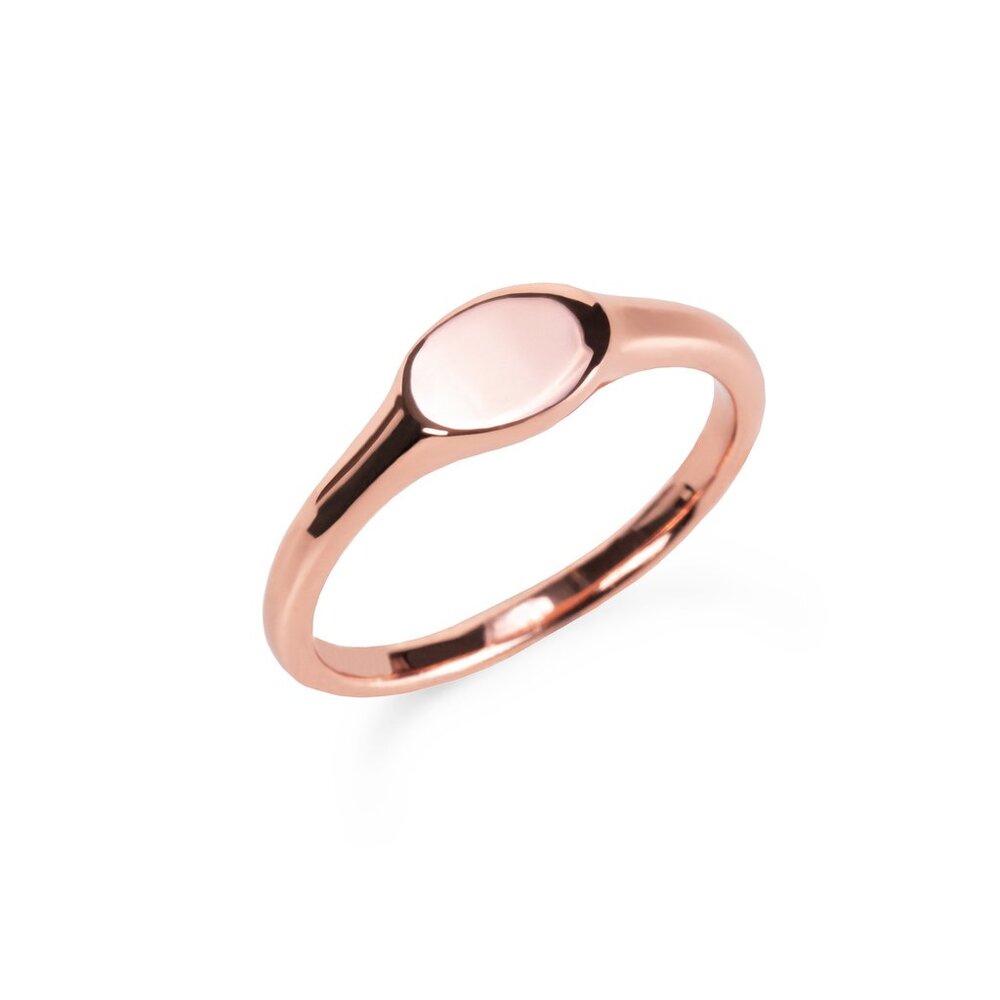 Bague époque couleur rosé - T420R004DORO-6 - Mia