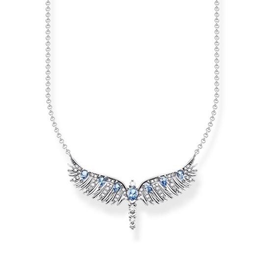 Collier ailes de phénix, spinelle synthétique, zircons - KE2169-644-1-L45 - Thomas Sabo