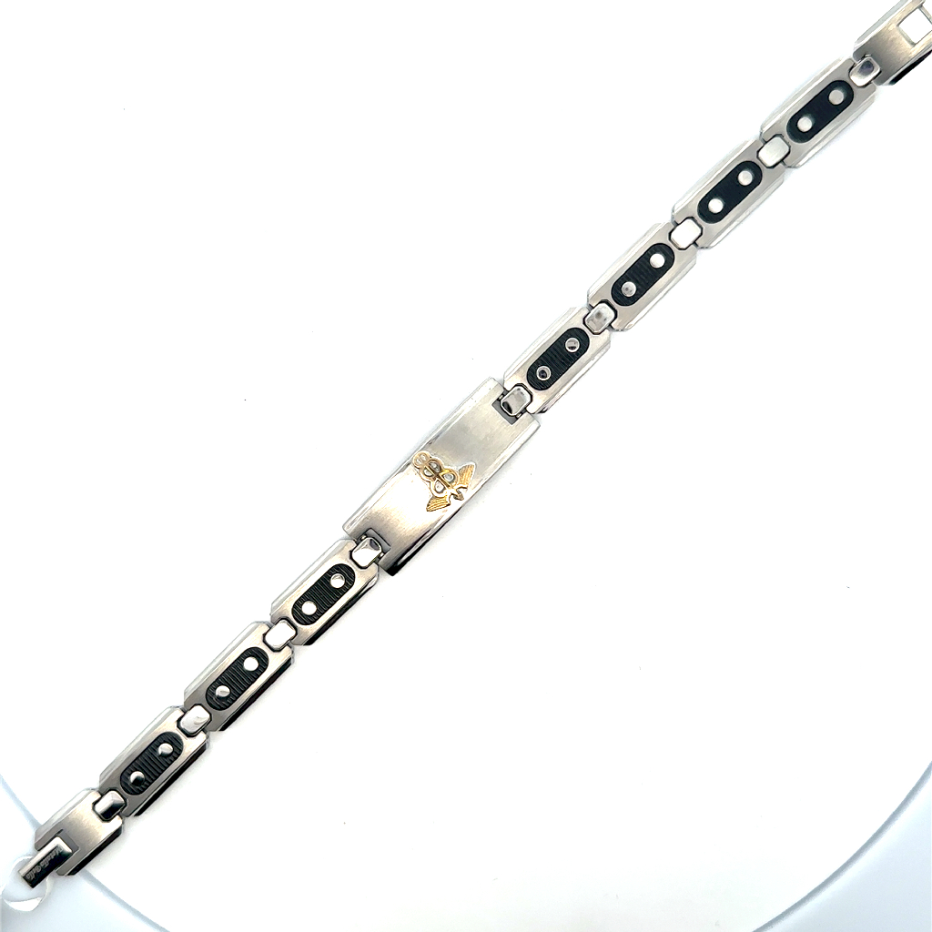 Bracelet médical acier - BMD571 - Watchbelt