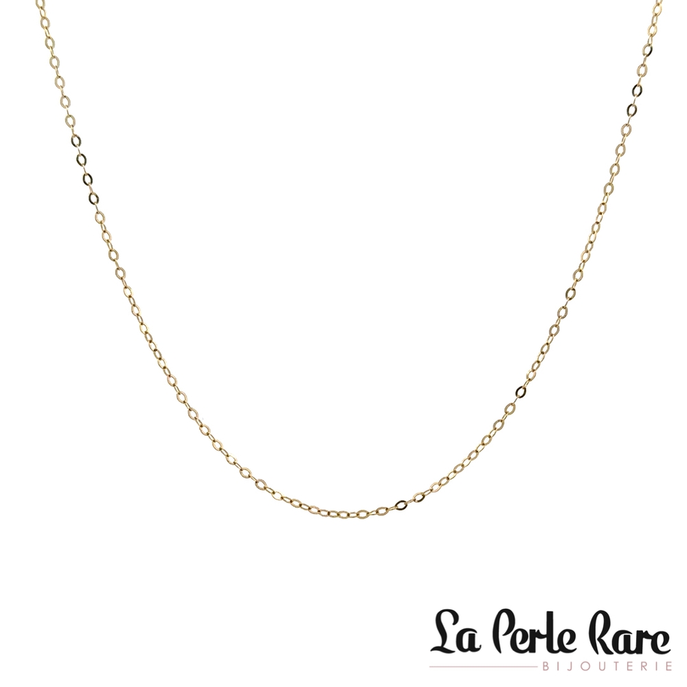 Chaîne rolo, or jaune 10 carats - LPR-2819-12 - Exclusivité