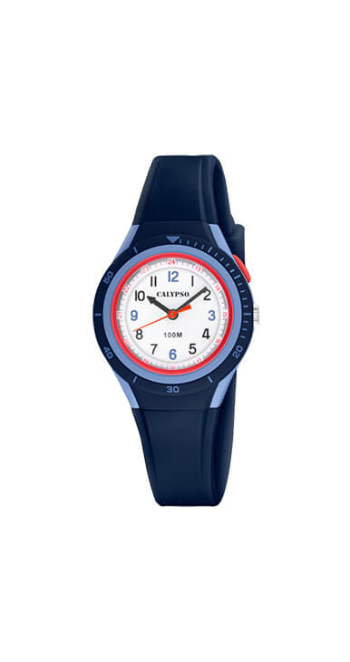 Montre silicone bleu - K5856-5 - Calypso Watches