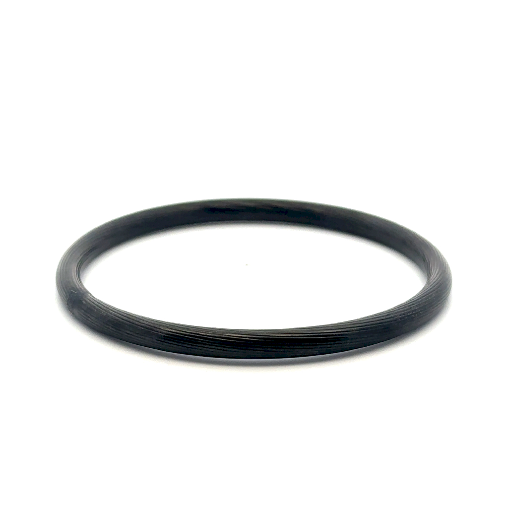 Bracelet rigide, acier inoxydable noir - 170-BG140 - Steelx