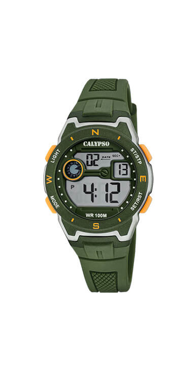 Montre silicone kaki - K5853-2 - Calypso Watches