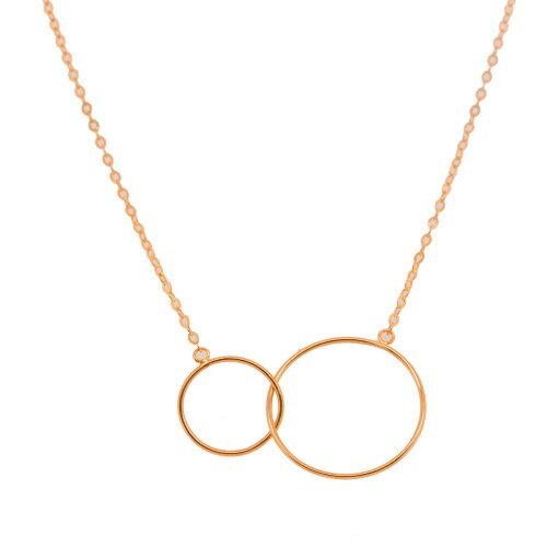 Collier cercles or jaune - GC-10-1173Y - Exclusivités