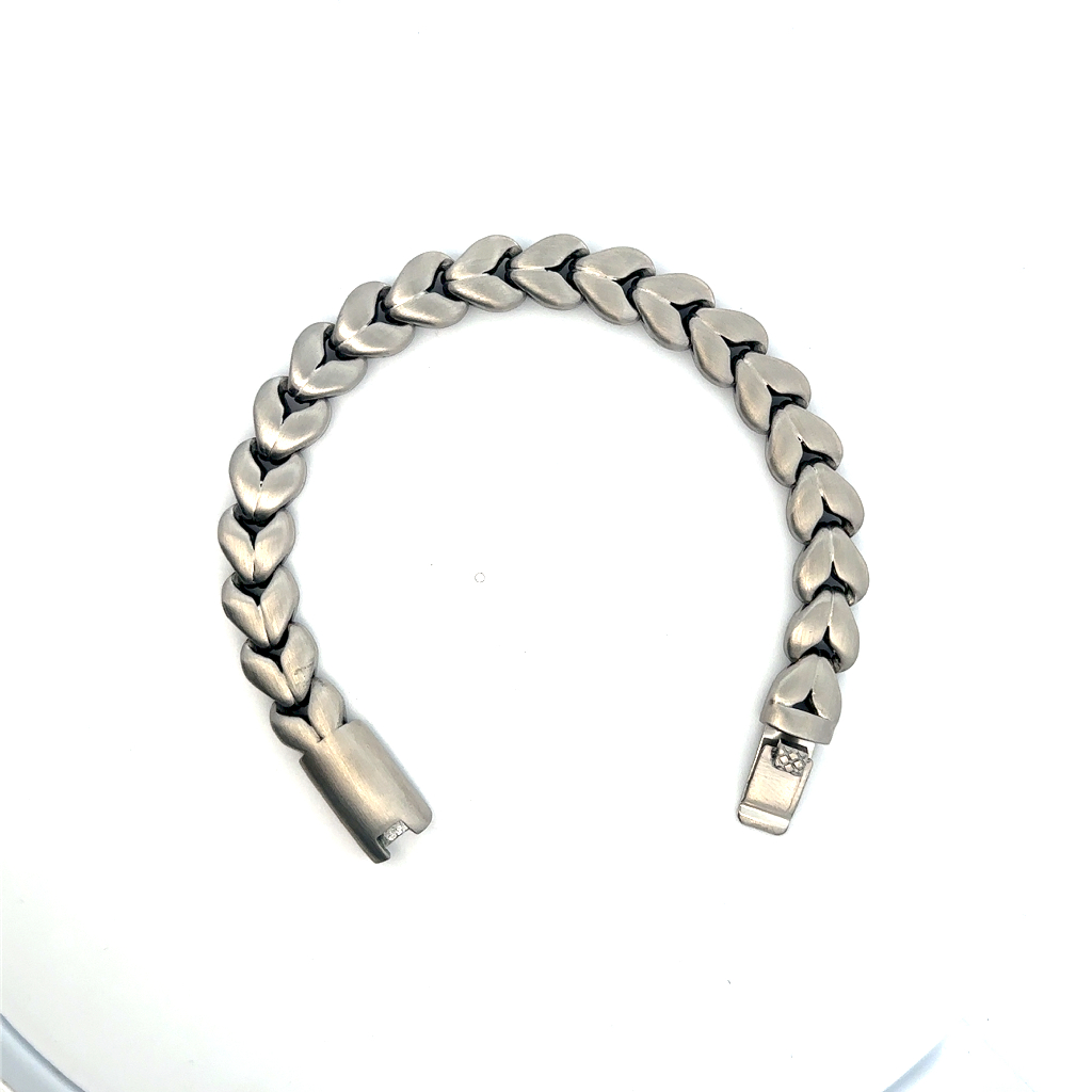 Bracelet acier inoxydable, 12 millimètres - BRSTDB4M-85 - Inox