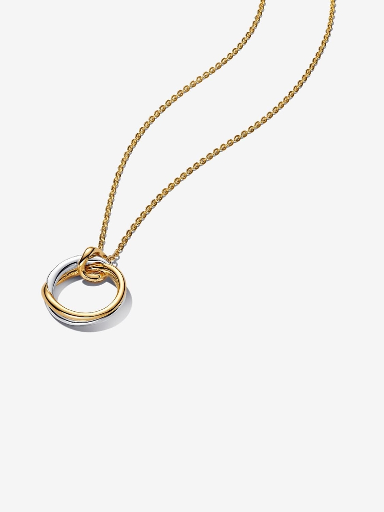Collier métal unique plaqué d'or 14 carats, argent - 363882C00-45 - Pandora