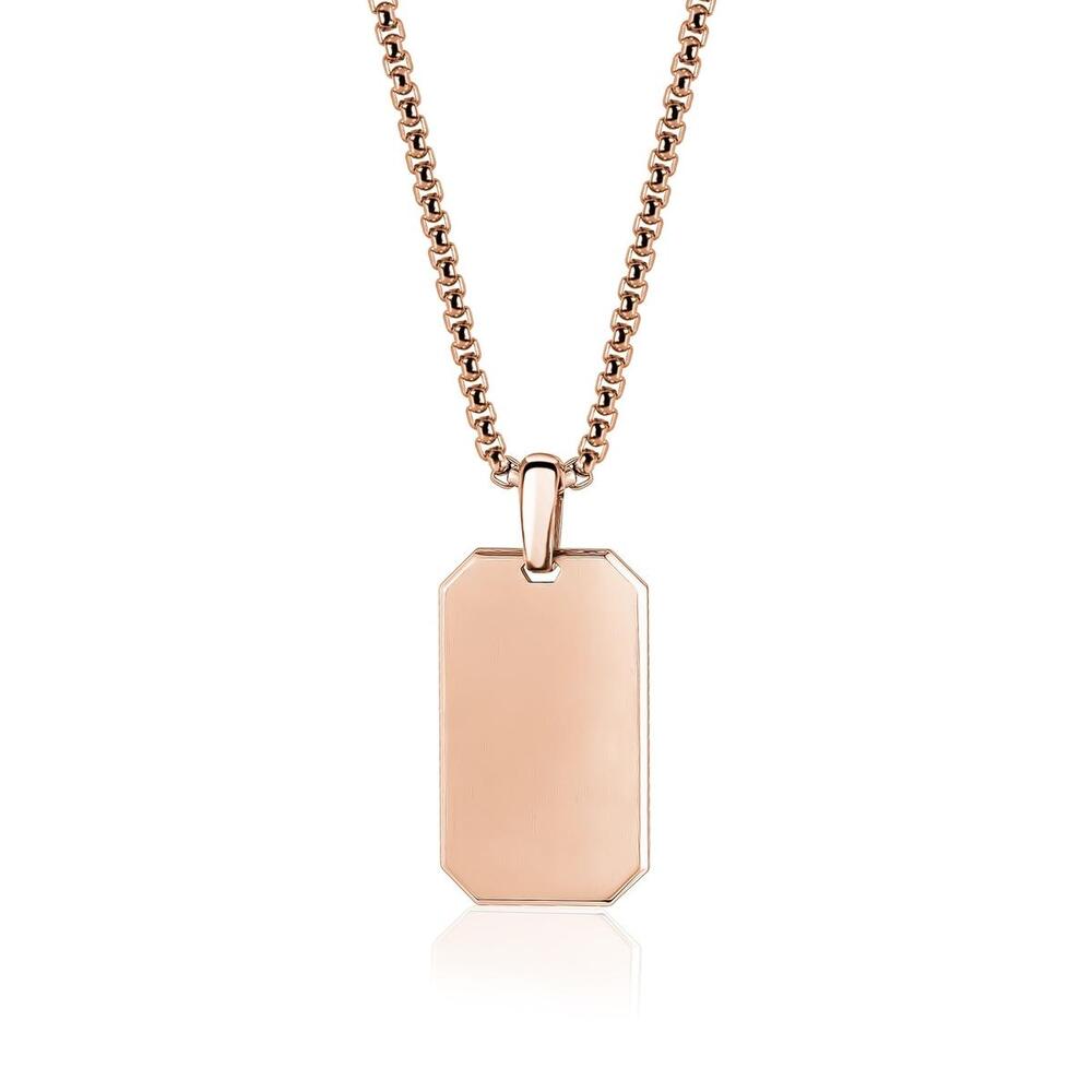 Pend plaque acier rosé 26 po Pend plaque acier rosé 26 po