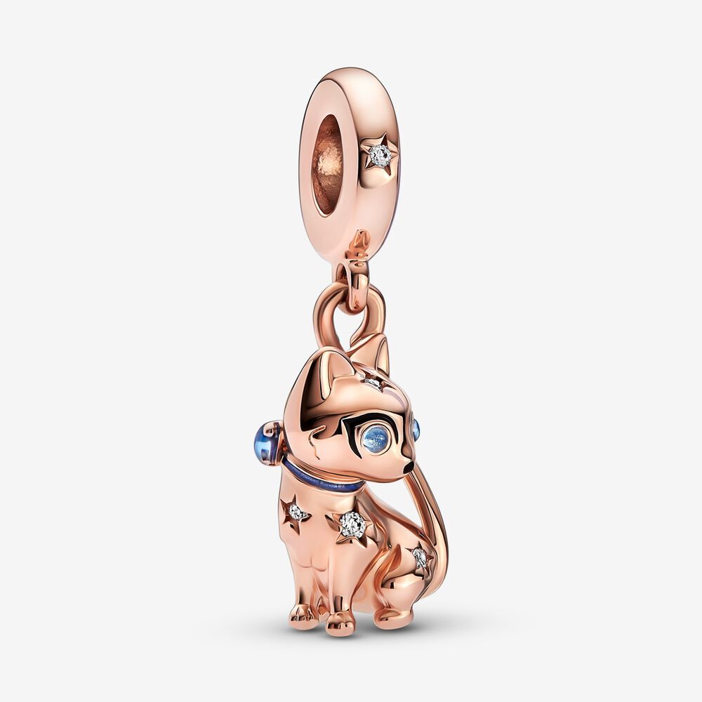 Bille chat de compagnie scintillant, Pandora Rose, zircons - 782259C01 - Pandora