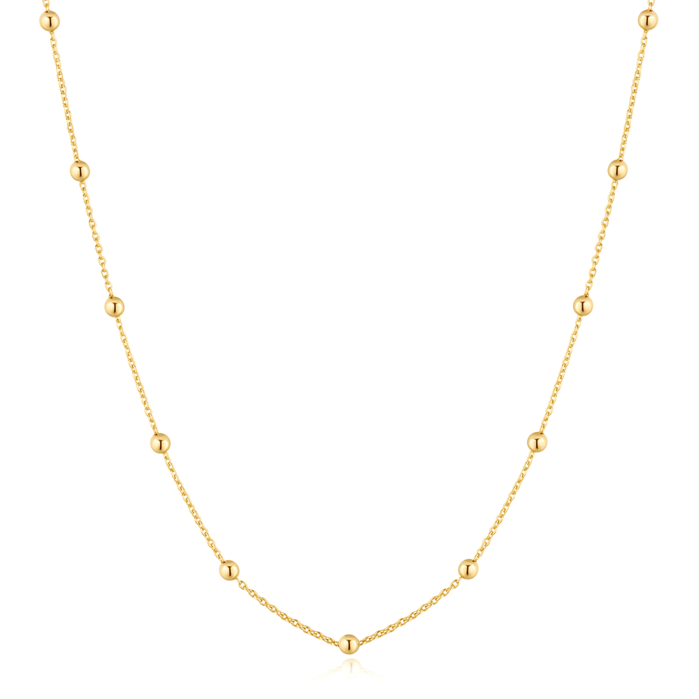 Collier argent doré - N060-02G - Ania Haie