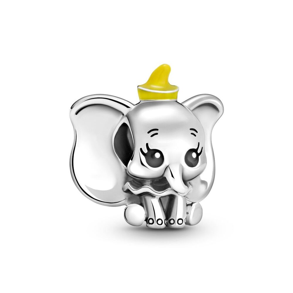 Bille disney dumbo, argent, émail jaune - 799392C01 - Pandora