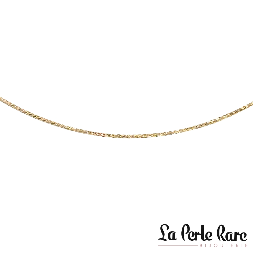 Chaîne or jaune 10 carats - LPR-2734-20 - Exclusivités
