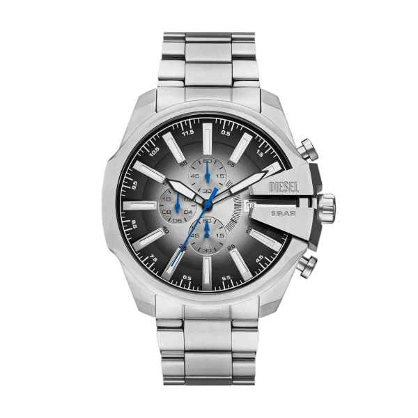 Montre Diesel Slim, acier inoxydable, fond noir