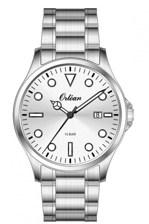Montre acier inoxydable - ME3674 - Orlean
