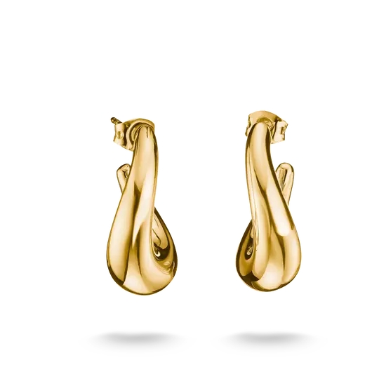 Anneaux alliage premium plaqué or 18 carats