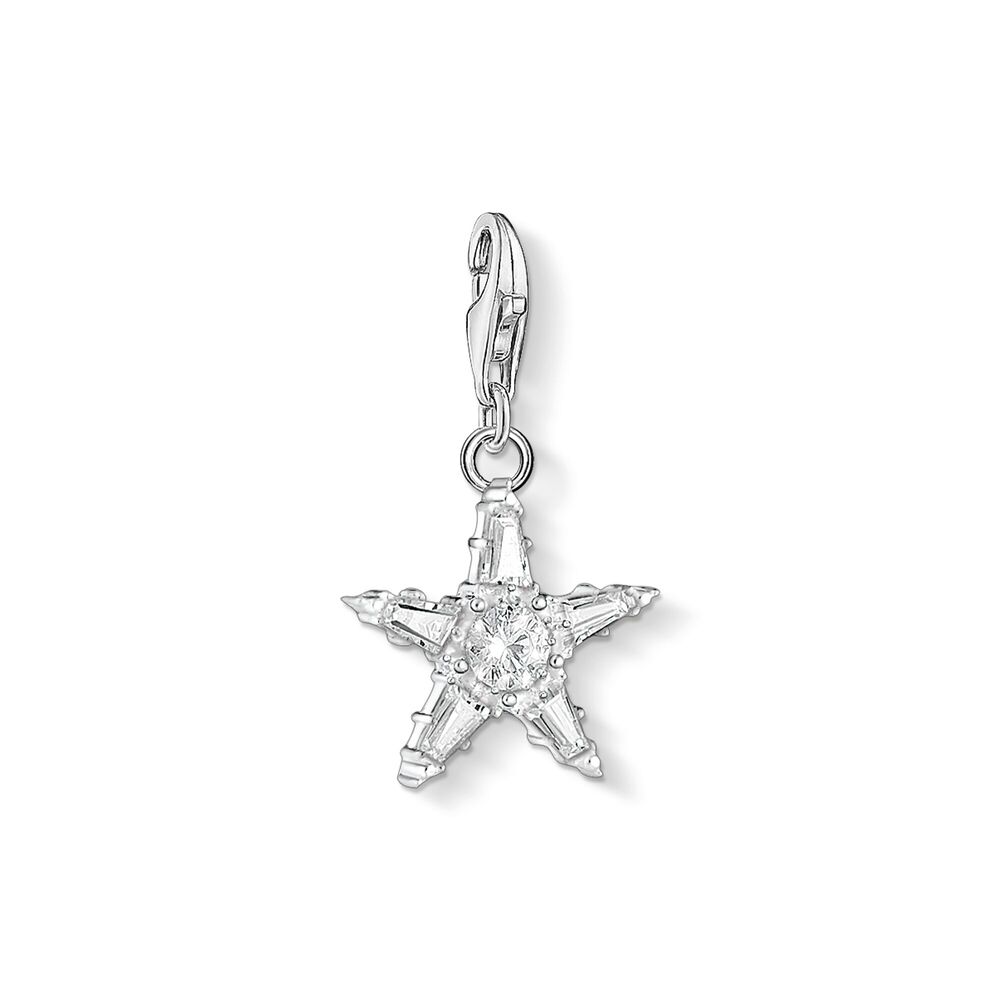 Pendentif charm étoile argent et cz - 1804-051-14 - Thomas Sabo