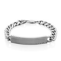 Bracelet gourmette acier 8.5 po Bracelet gourmette acier 8.5 po