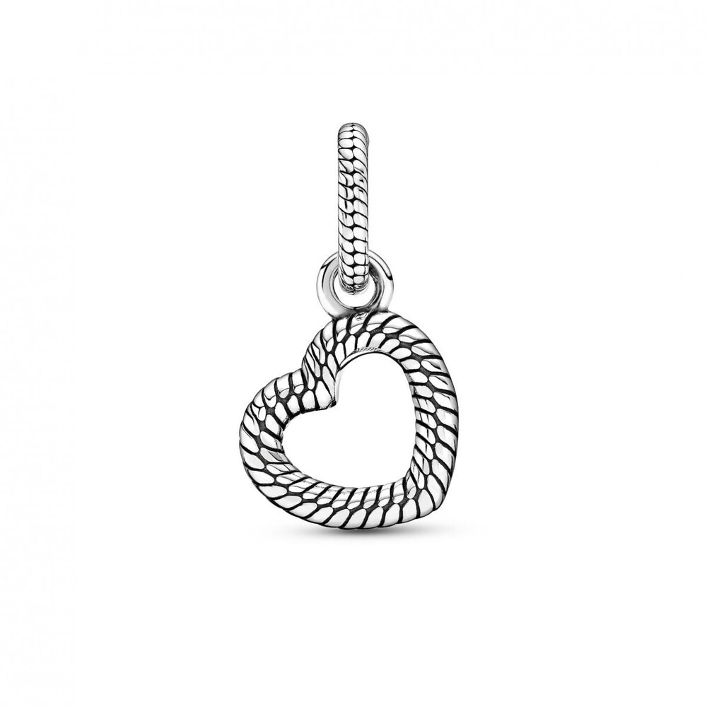 Pendentif coeur ouvert à motif - 399094C00 - Pandora