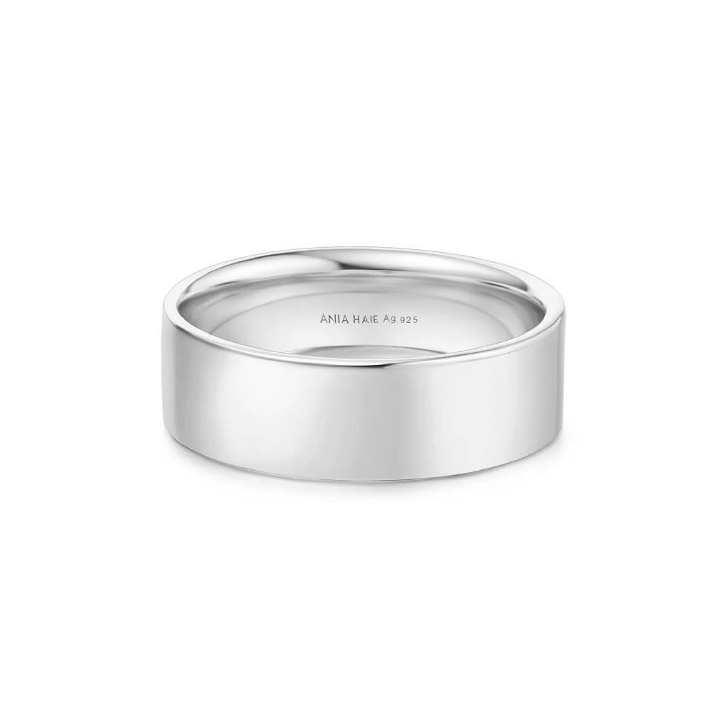 Bague argent sterling rhodié