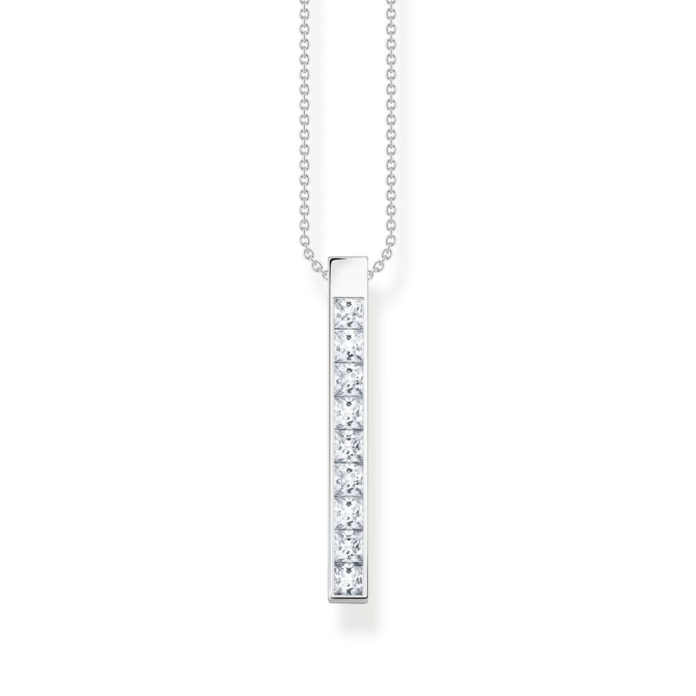 Pendentif argent, zircons - KE2146-051-14-L45V - Thomas Sabo