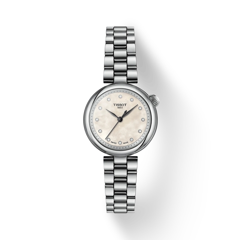 Montre femme Collection Désir, 28mm nacre et diamants - T152.010.11.116.00 - Tissot