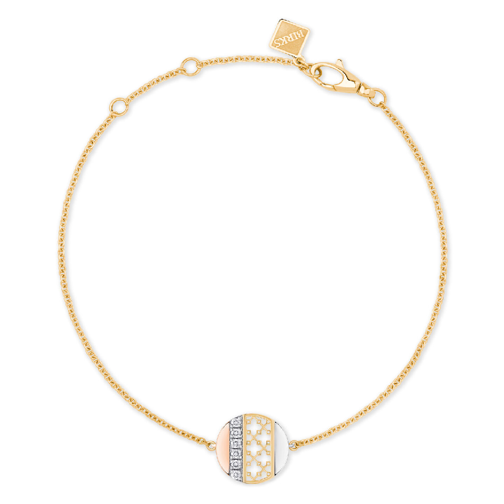 Birks Dare to Dream bracelet, 3-tone gold, 0.07 ct diamonds Birks Dare to Dream bracelet, 3-tone gold, 0.07 ct diamonds