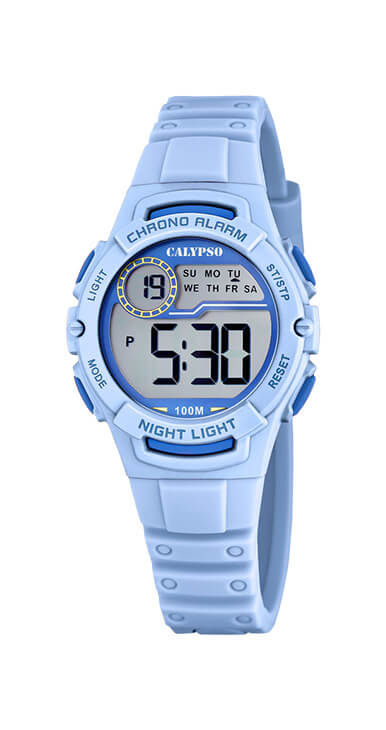 Montre silicone bleu pâle - K5852-2 - Calypso Watches