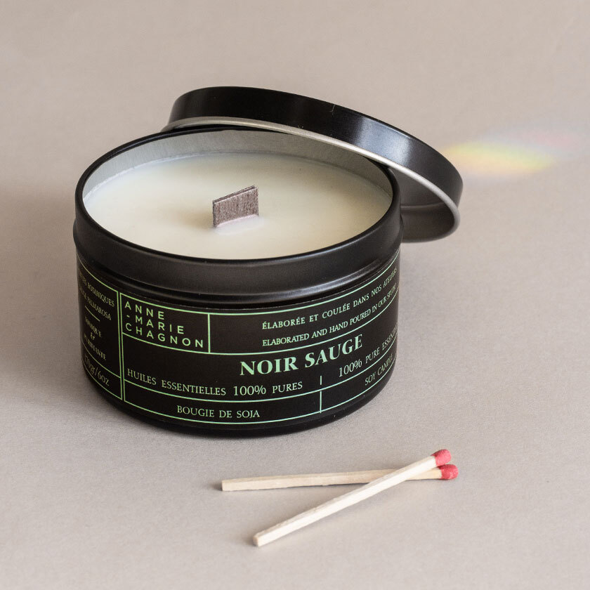 Chandelle noir sauge - 583300 - Anne-marie Chagnon