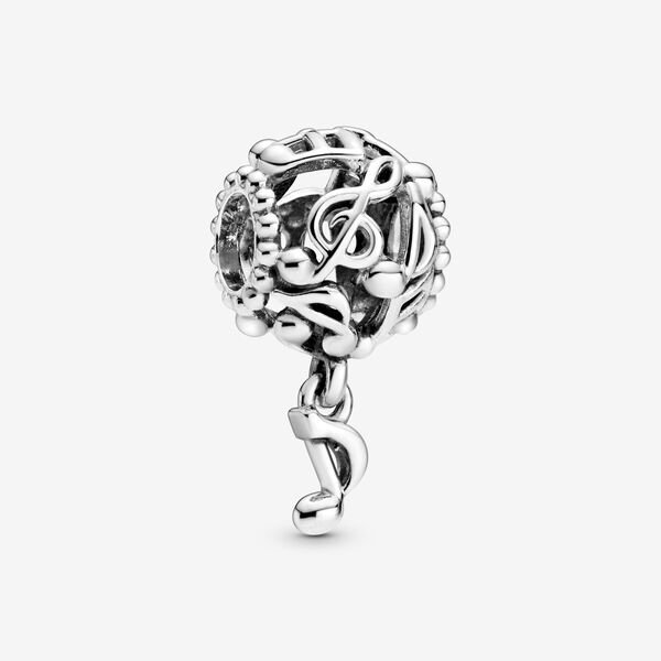 Bille ajourée notes de musique, argent - 798779C00 - Pandora