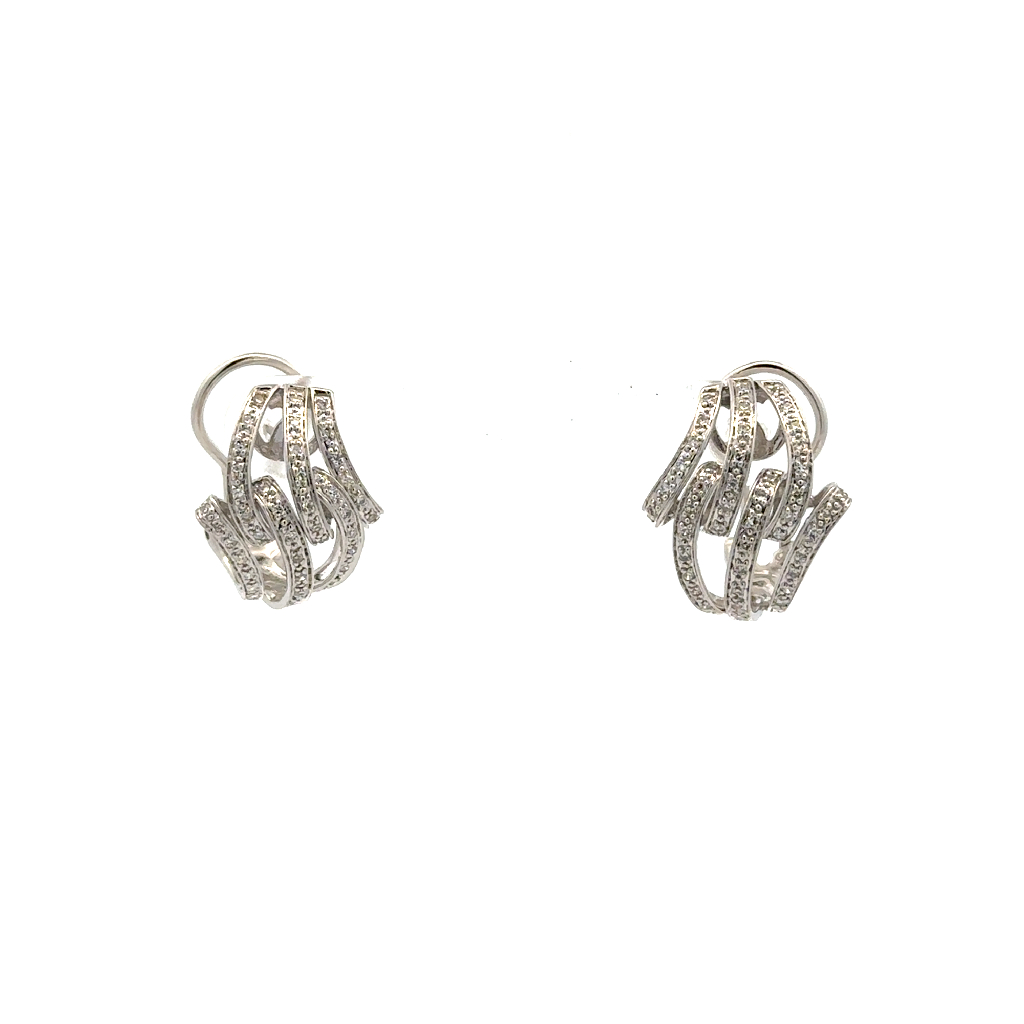 Anneaux or blanc 14 carats, 30 points de diamant total - 22018592 - Exclusivités