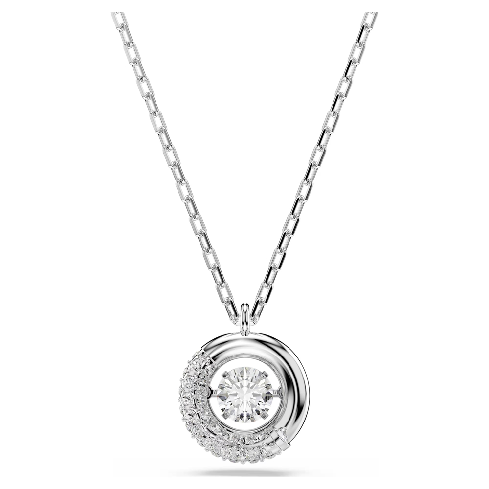 Pendentif métal blanc, cristaux blanc - 5733400 - Swarovski