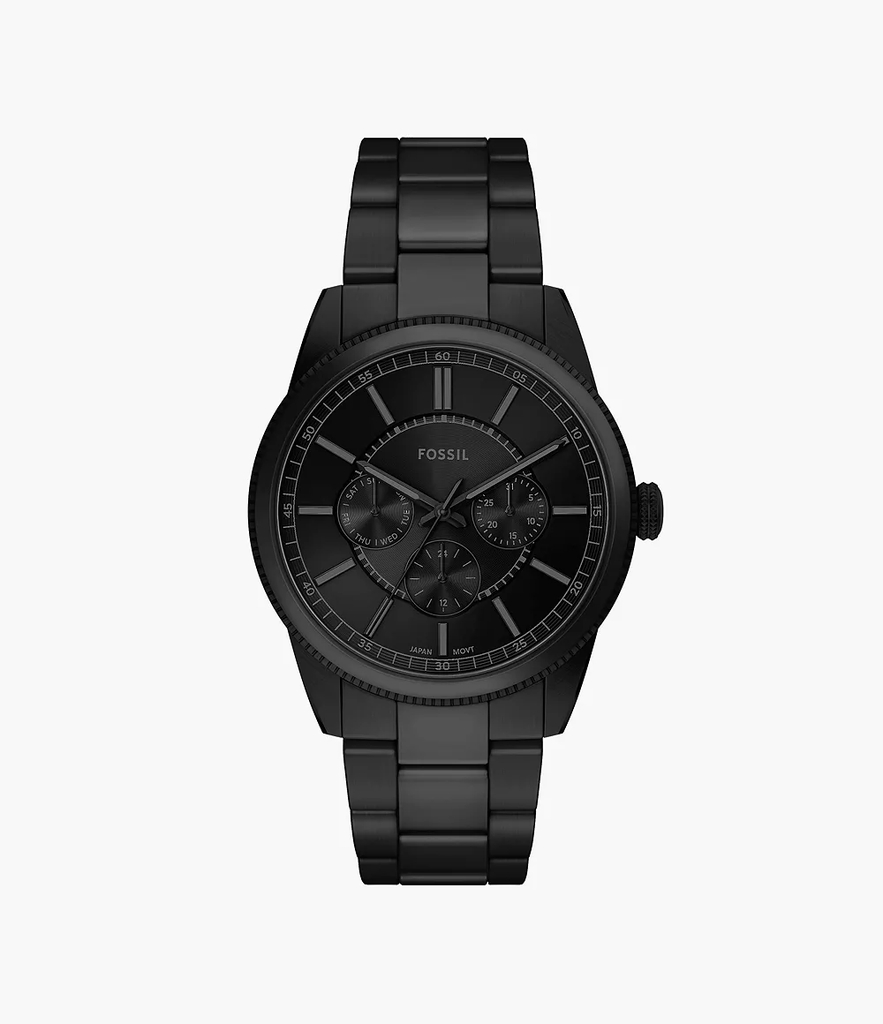 Montre acier inoxydable noir, fond noir - FS6135 - Fossil