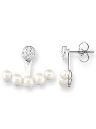 Boucle d'oreille perle et c.z thomas sab - H1906-167-14 - Thomas Sabo