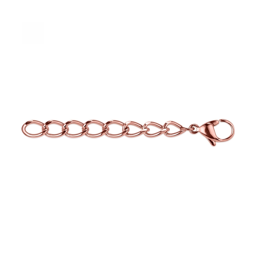 Rallonge chaîne acier rosé 6 cm/2¼ po