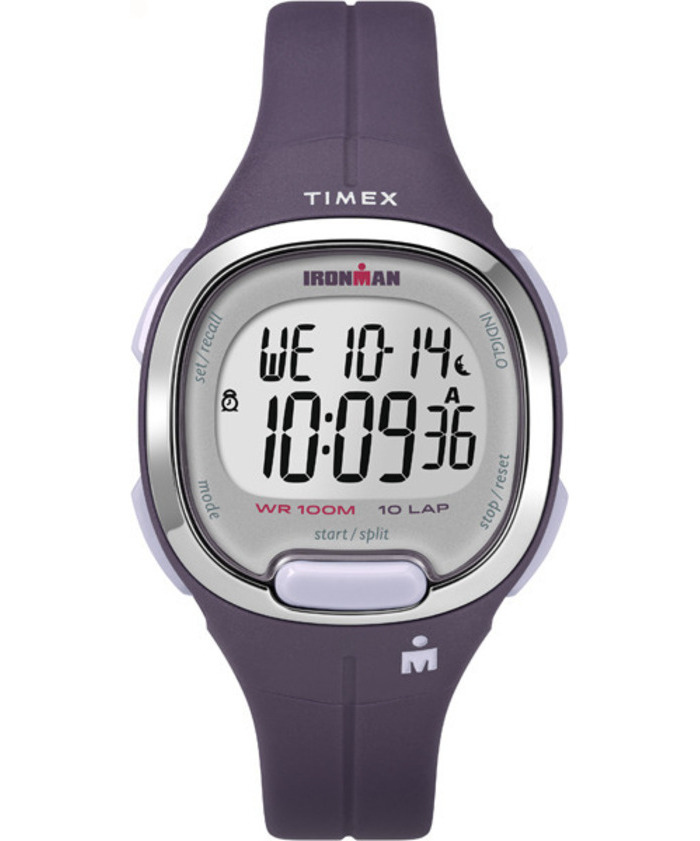 Montre Ironman, silicone mauve - TW5M19700GP - Timex