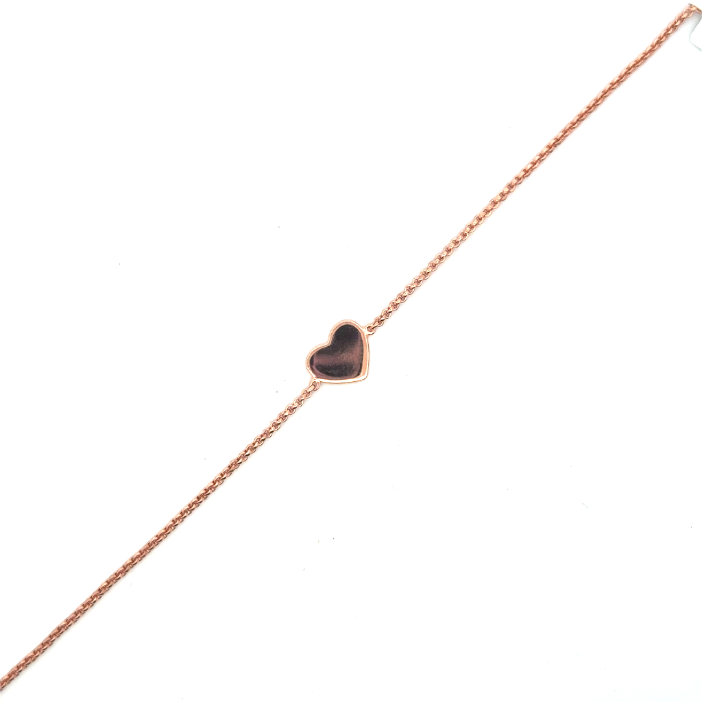Bracelet coeur, argent finition or rose 18 carats - A2044-415-40-L19V - Thomas Sabo