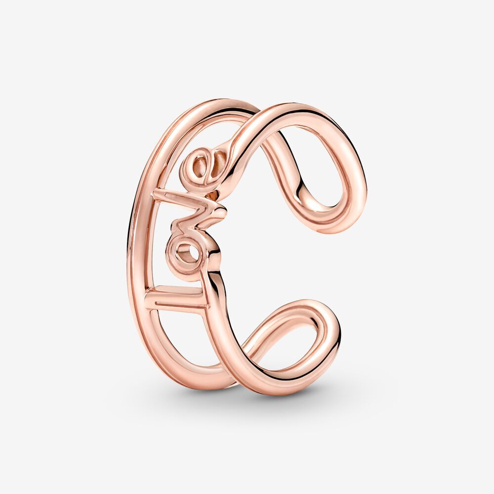 Bague ajourée love Pandora Rose, Pandora Me - 180077C00-50 - Pandora