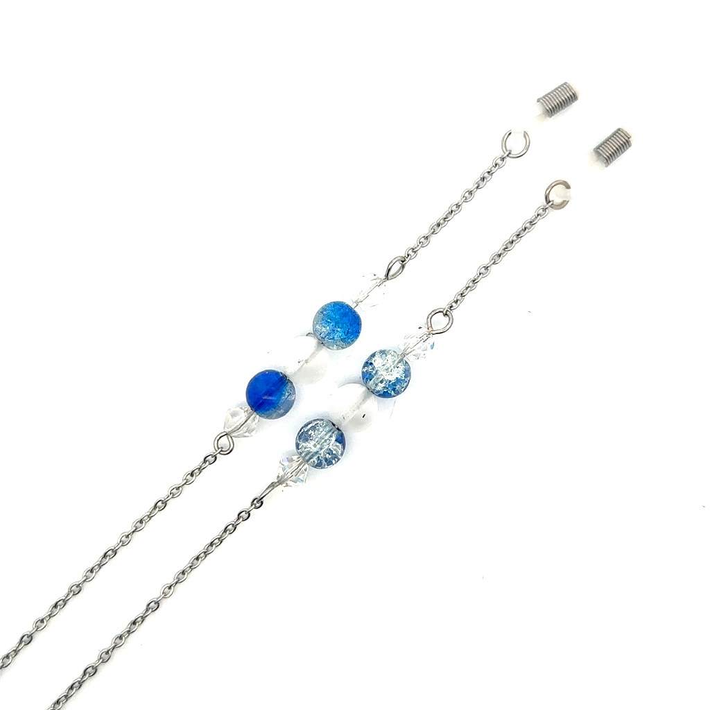 Collier de fantaisie pour lunettes - ATT-LUNETTE - Création Chantal