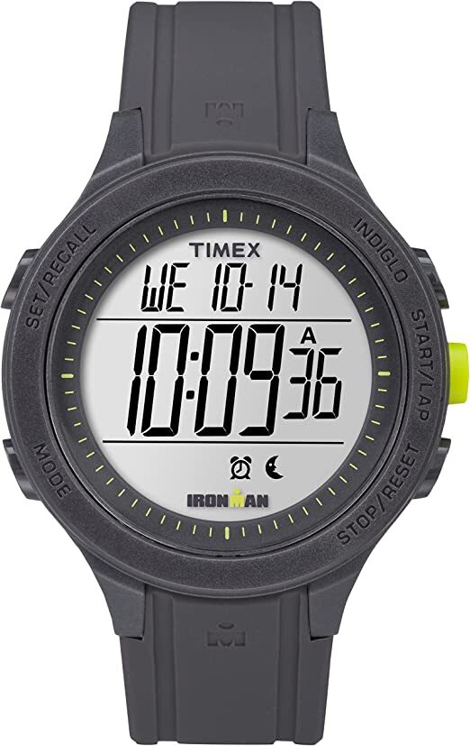Montre ironman, silicone gris