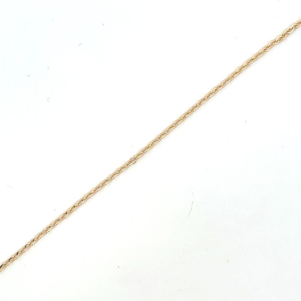 Bracelet rolo, or jaune 10 carats - LPR-2890-7.5 - Exclusivités
