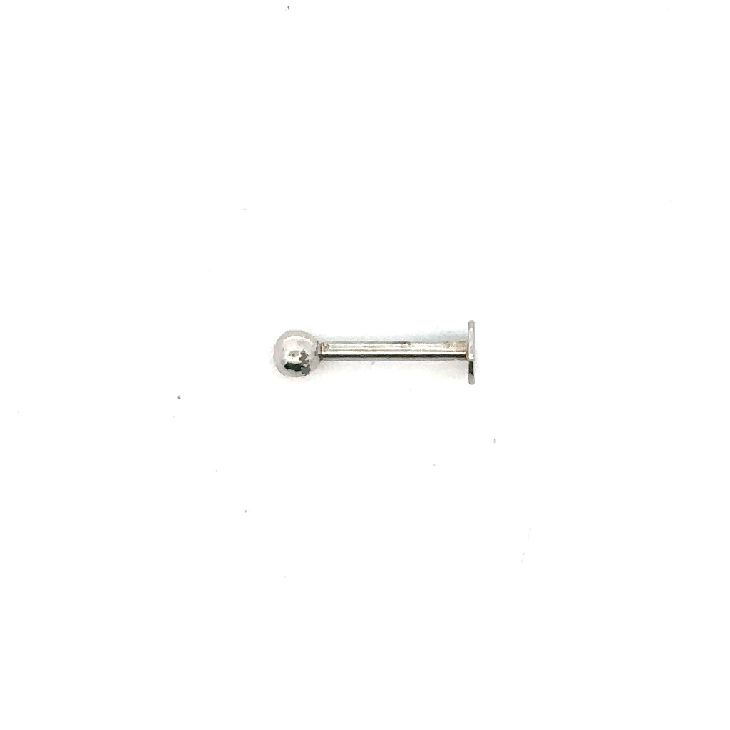 Boucle de menton or blanc 14 carats - BMT22B - Exclusivités