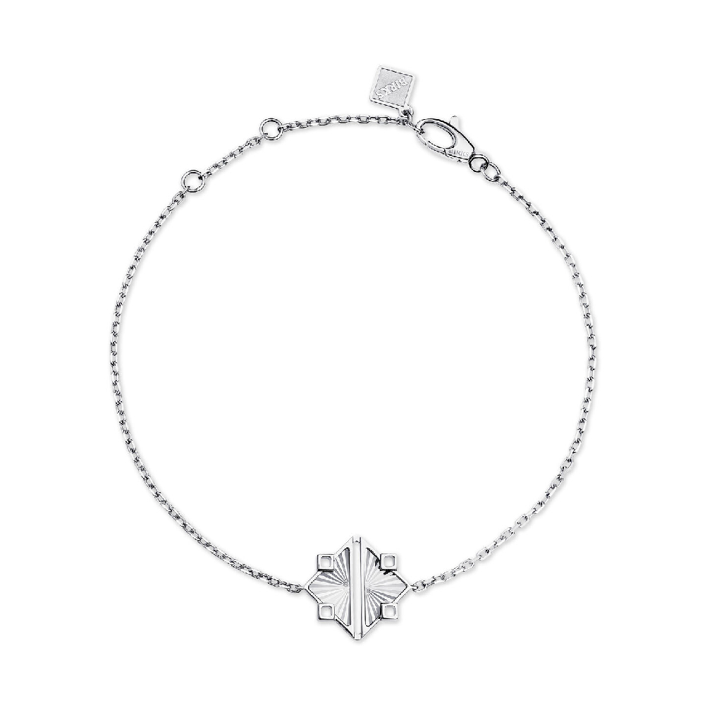 Bracelet guilloché Birks Muse, argent - 450018473745 - Birks