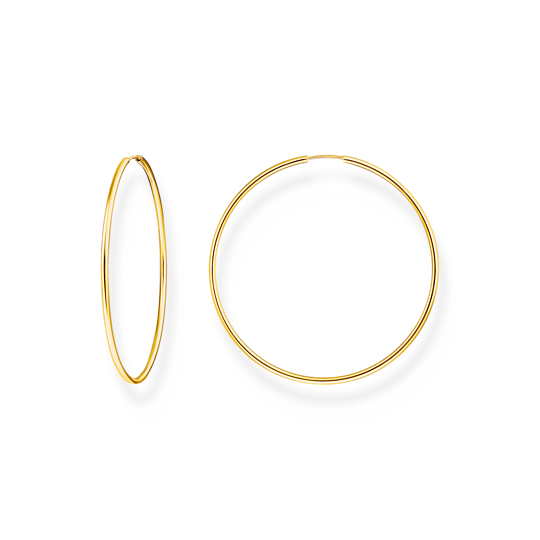 Anneaux argent doré - CR729-413-39 - Thomas Sabo