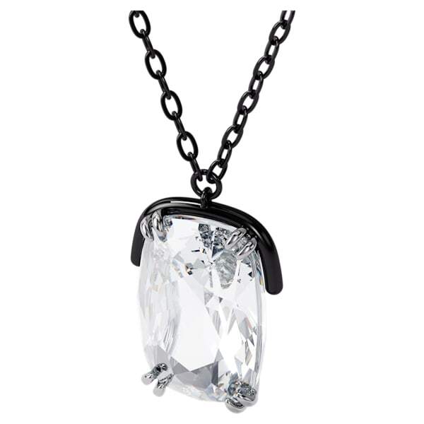 Collier métal noir, cristal blanc - 5600042 - Swarovski