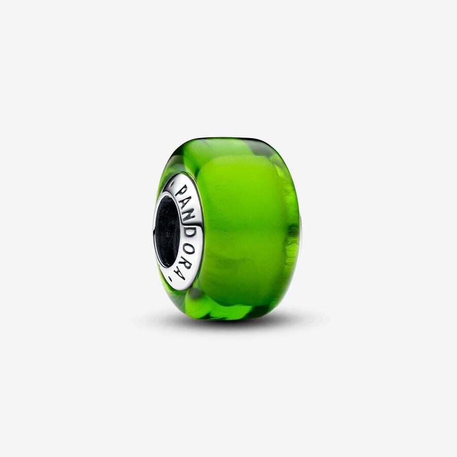 Bille argent, verre de Murano vert - 793106C00 - Pandora