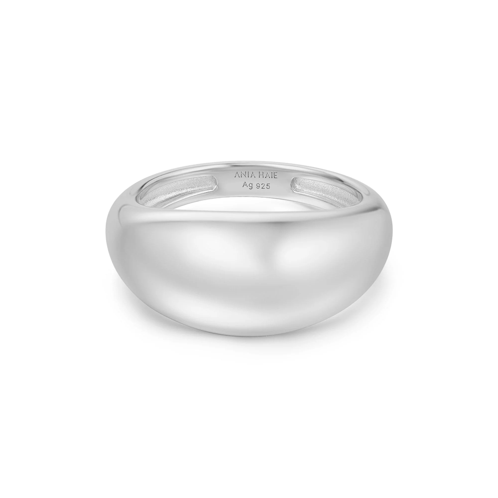 Bague argent rhodié - R062-01H-56 - Ania Haie