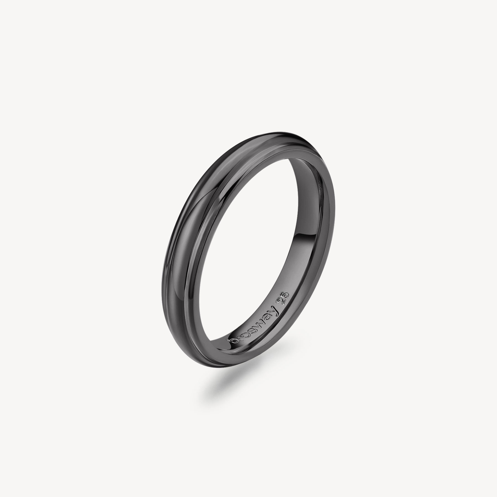 Jonc acier inoxydable noir - BKC33A - Brosway Italia