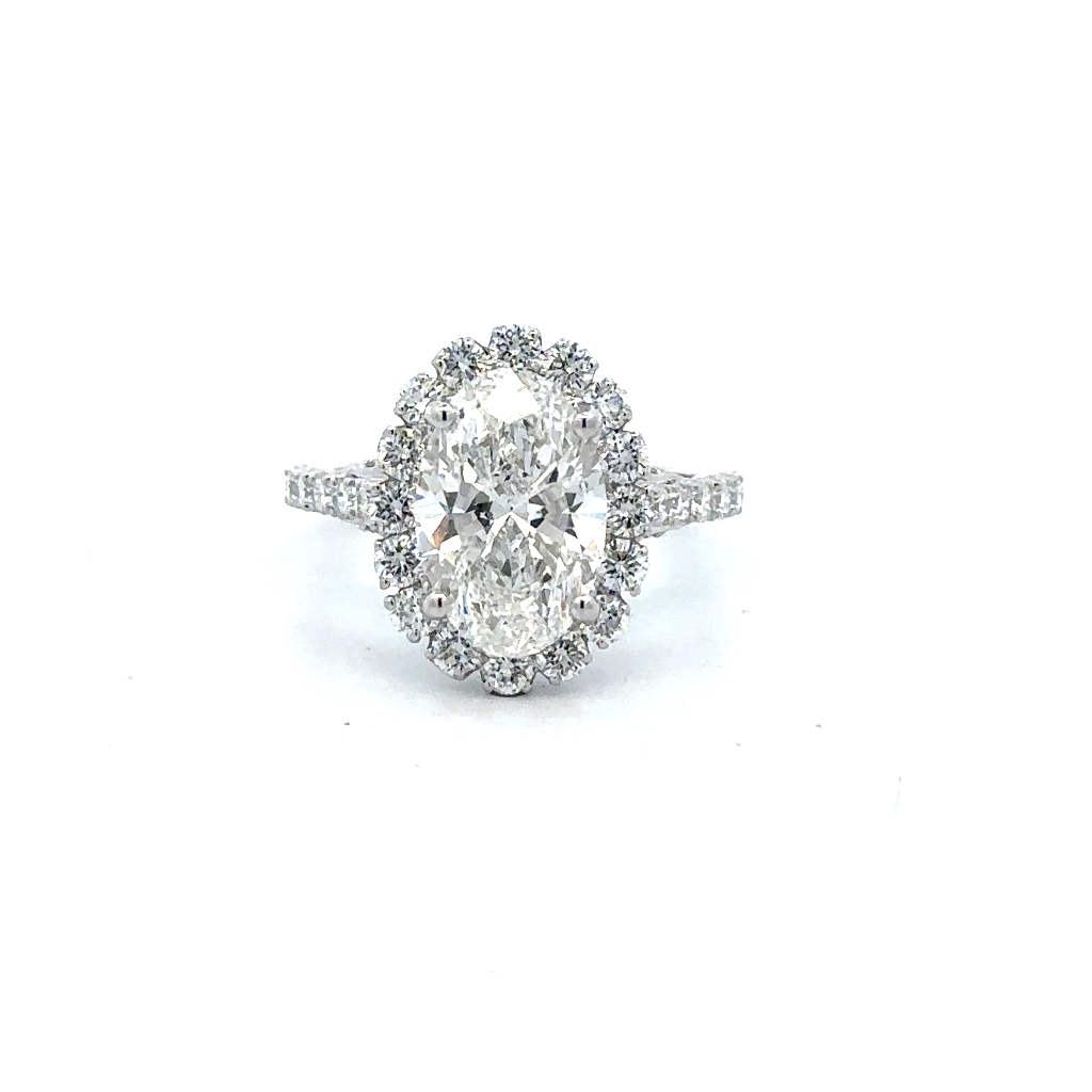 Bague or blanc 14k 410 pts diamants lab VS1/E - LGR47044-450O - Exclusivités