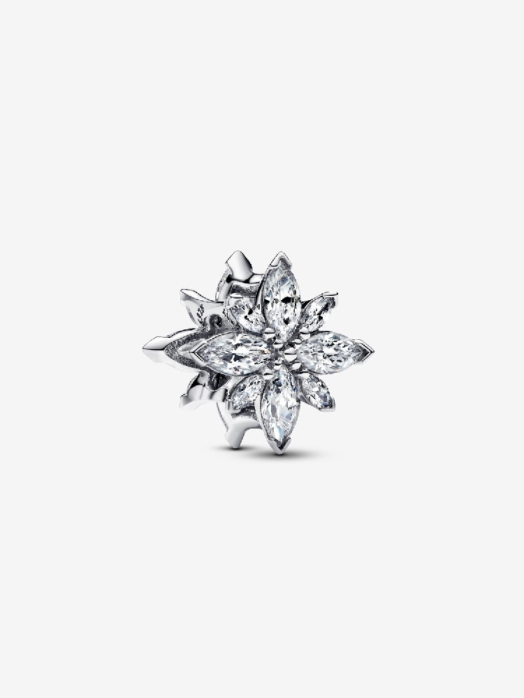 Bille étoile du Nord scintillante, argent, zircons incolores - 793591C01 - Pandora