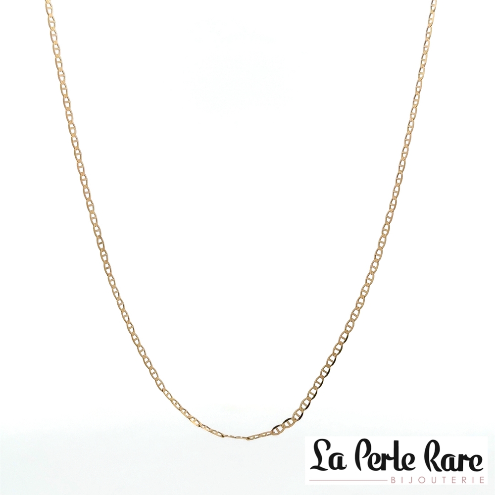 Chaîne mailles marine, or jaune 10 carats - LPR-2830-20 - Exclusivités